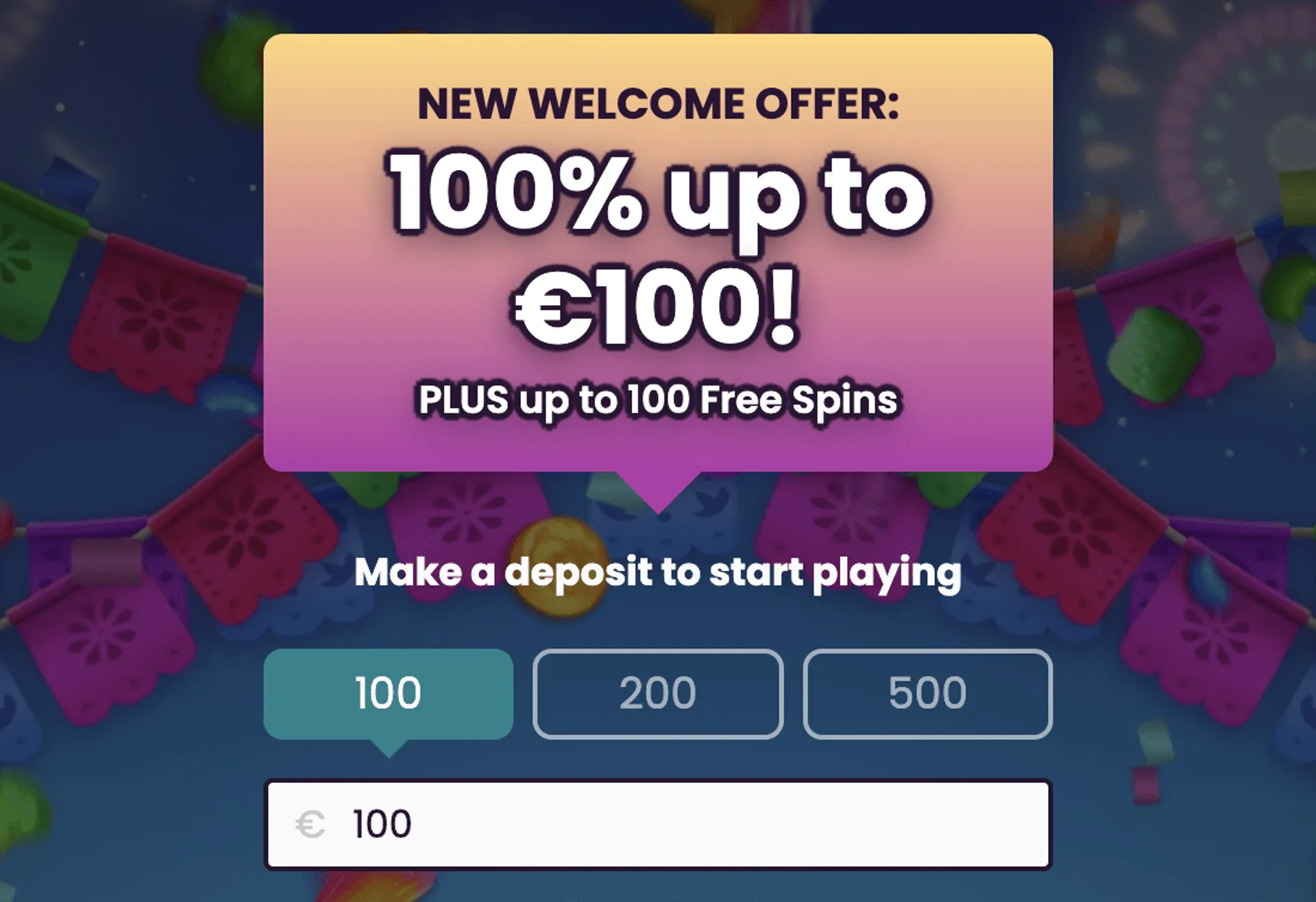 Código promocional bet365